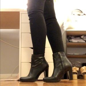 Franco Sarto Leather Ankle Bootie